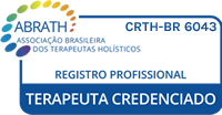 Selo ABRATH: Raphael Valente, terapeuta, CRTH-BR 6043